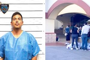 tiroteo mall Eagle Pass oficial DPS triángulo amoroso heridas detenido