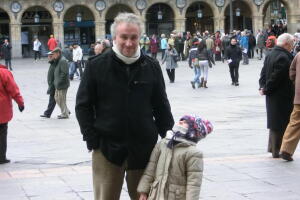 Fernando Blanco y su hija Nadia