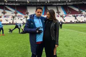 Javier 'Chicharito' Hernández hijo Sarah Kohan, mayo 2019
