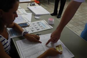 Proceso de votación en Puerto Rico