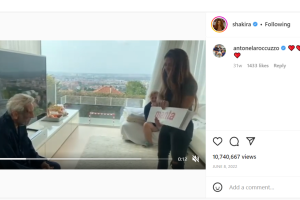 Antonela Roccuzzo apoyó a Shakira durante los problemas de salud de su papá
