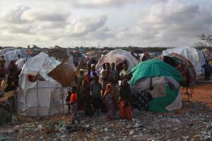 Somali Famine Refugees Seek Aid In Mogadishu