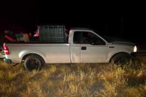 CBP camioneta que trasnportaba tanque con migrantes