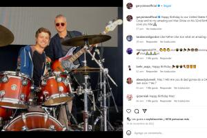 Gary Sinise y su hijo Mac