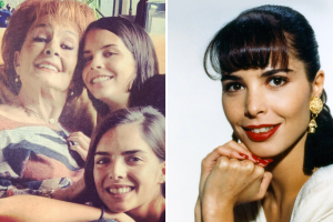 Talina Fernández con las hijas de Mariana Levy