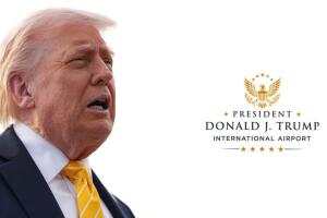 Trump podrá aprobar cómo se usa su imagen y biografía dentro del aeropuerto público.
