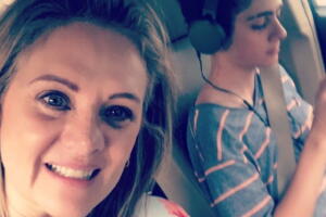 Erika Buenfil e hijo