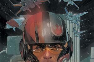 Portada para cómic de Poe Dameron