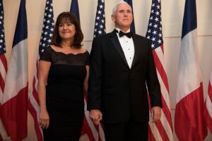 President Trump And First Lady Hosts State Dinner For French President Macron And Mrs. Macron