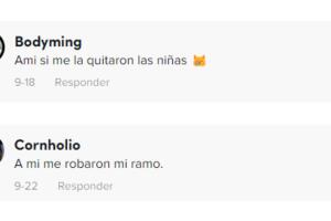 Comentarios en el video viral de TikTok