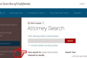 cómo saber abogado real California madre hispana 27,000 dólares