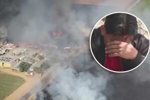 Localizan restos humanos tras explosión en almacén de fuegos artificiales en Esparto