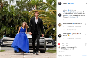 William Levy y su hija Kailey
