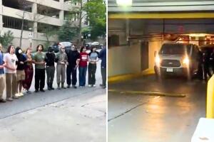 bloqueo protesta oficinas ICE traslado menor de edad austin texas