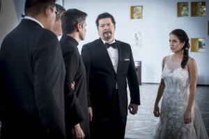 Detrás de cámaras boda Maia y Federico