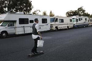 Homeless Crisis on the Coast Working Homeless