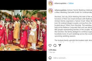 boda masiva de 52 personas en Mumbai