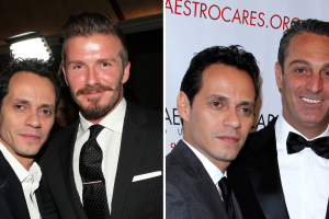 Marc Anthony, David Beckham, Carlos Slim Domit