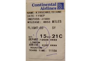 Pase de abordar de Diane Kirschke