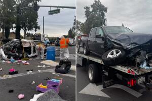Conductor presuntamente ebrio provoca accidente en Rialto: Dos niñas pierden la vida