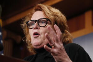 Heidi Heitkamp, senadora demócrata por Dakota del Norte.