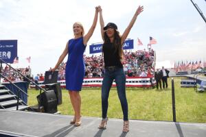 Donald Trump Hosts A Rally In Illinois