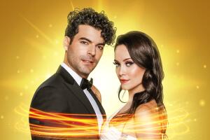 Adrián di Monte y Pía Sanz, campeones de baile, El Retador