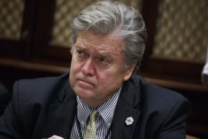 Steve Bannon, ex asesor estratégico de Donald Trump