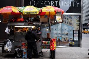 Vendedor callejero Nueva York