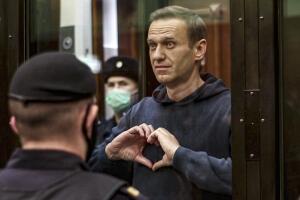 Alexey Navalny estaba confinado en una cárcel en Siberia.