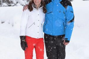 Prince William with Kate and their Kids