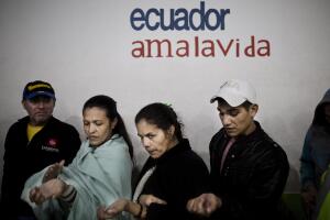 Venezolanos en Ecuador