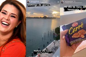 Estas fueron algunas imágenes que Alicia Machado publicó en Instagram solo un día después de informar que "presentaba problemas de salud".