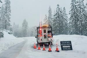 Tormenta invernal en el norte de California: pronostican fuertes nevadas y lluvias