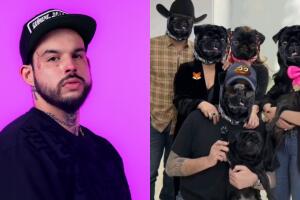 Hijo de Pepe Aguilar compara al cantante y a su familia con “perros” en polémica foto
