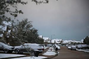 Nieve en Houston