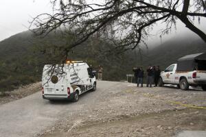 Lugar del accidente de Jenni Rivera