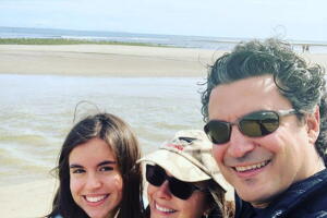 Karyme Lozano y su hija Ángela