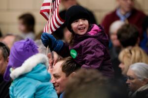 Presidential candidate Minnesota Senator Amy Klobuchar campaigns in Nashua, US
