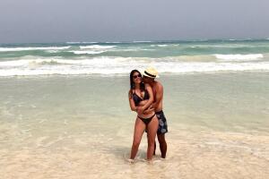 Ana Patricia se broncea en Tulum 