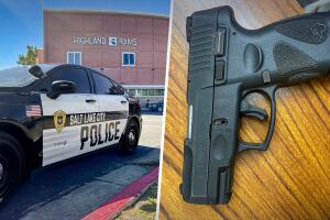 Estudiantes armas Salt Lake City