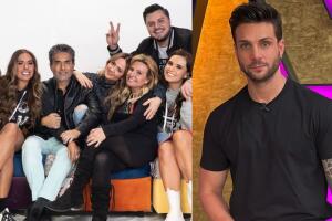 Nicola Porcella se besa en la boca con conductora de Hoy