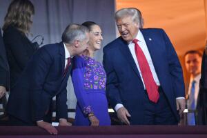 Sheinbaum y Trump Mundial