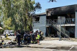 15 personas perdieron su hogar por incendio en apartamentos en Phoenix