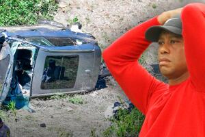 accidente Tiger Woods