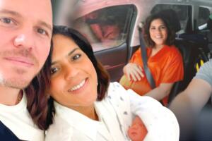 Enamoradísima, Francisca enternece las redes con las fotos de cómo vivió el nacimiento de Gennaro