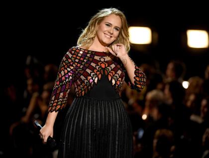 LOS ANGELES, CA - FEBRUARY 12: Recording artist Adele performs onstage during The 59th GRAMMY Awards at STAPLES Center on February 12, 2017 in Los Angeles, California. (Photo by Kevin Winter/Getty Images for NARAS)