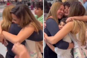 Zilu e Wanessa se encontro após mais de dois anos separadas