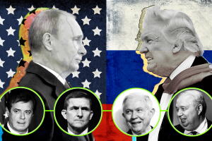 Donald Trump, Vladimir Putin y el Rusiagate