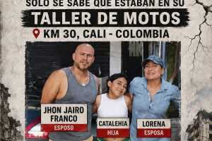Desaparecidos colombia sismos
